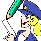 Draw Happy Police